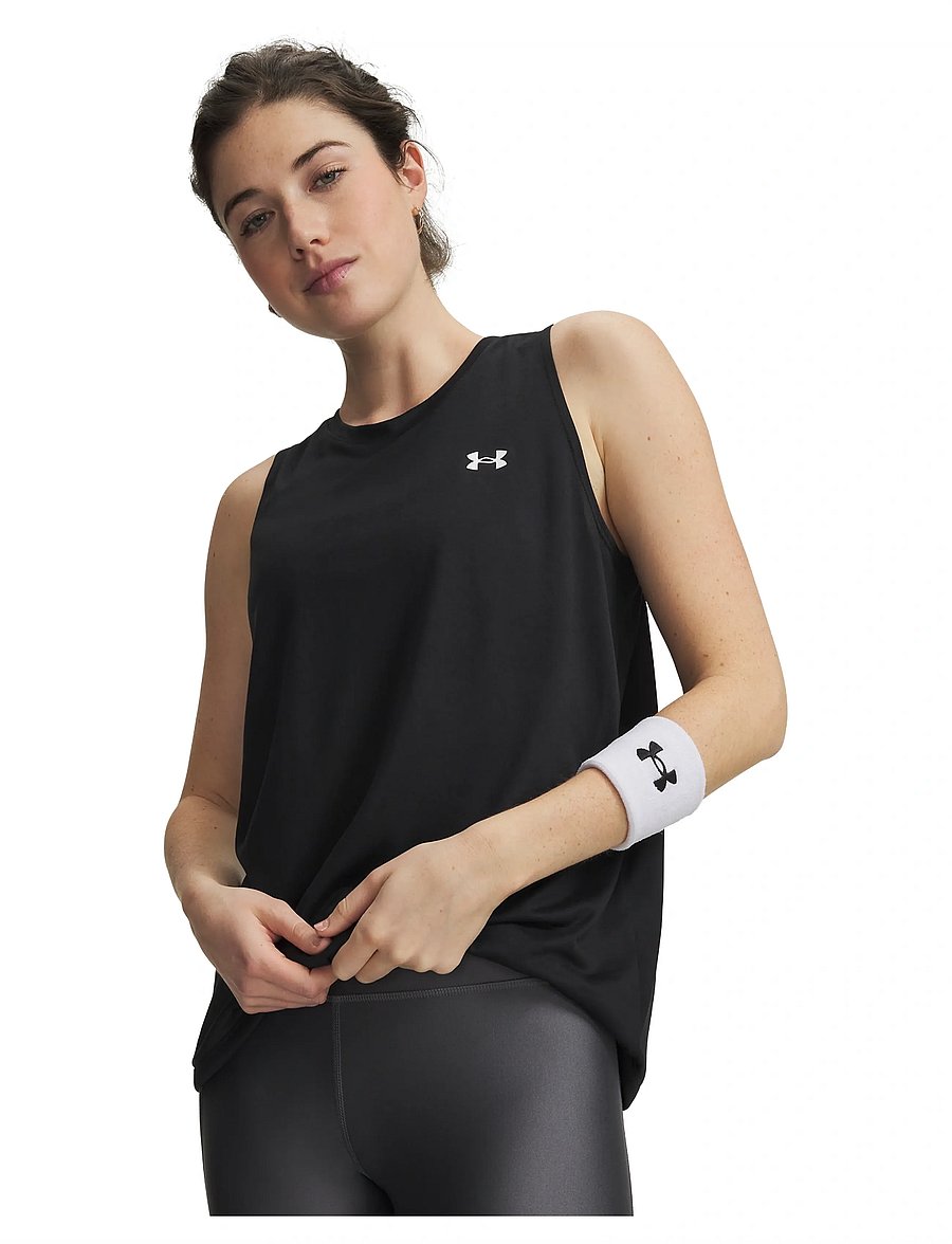 Under Armour - Tech Tank Solid - tank tops - black - 0