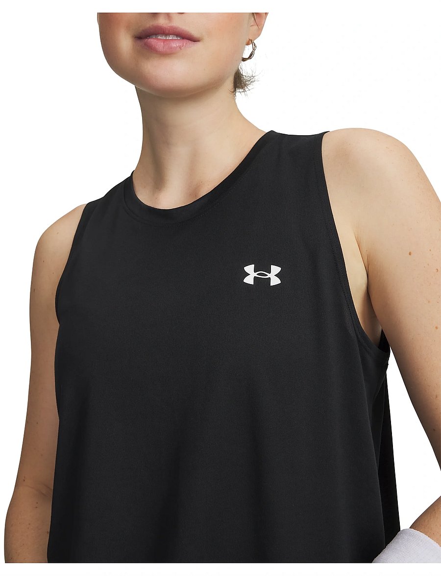 Under Armour - Tech Tank Solid - tank tops - black - 4
