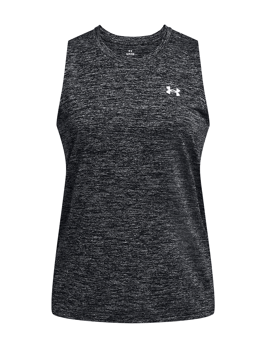 Under Armour - Tech Tank Twist - linnen - black - 1
