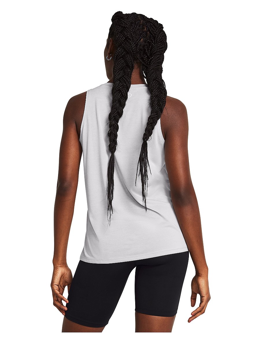 Under Armour - Tech Tank Twist - Õlapaeltega pluusid - halo gray - 3