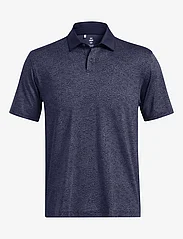 Under Armour - UA T2G Printed Polo - tops & t-shirts - blue - 0