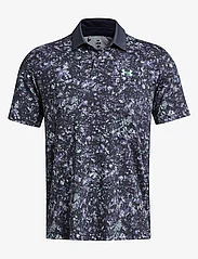 Under Armour - UA T2G Printed Polo - short-sleeved polos - gray - 0