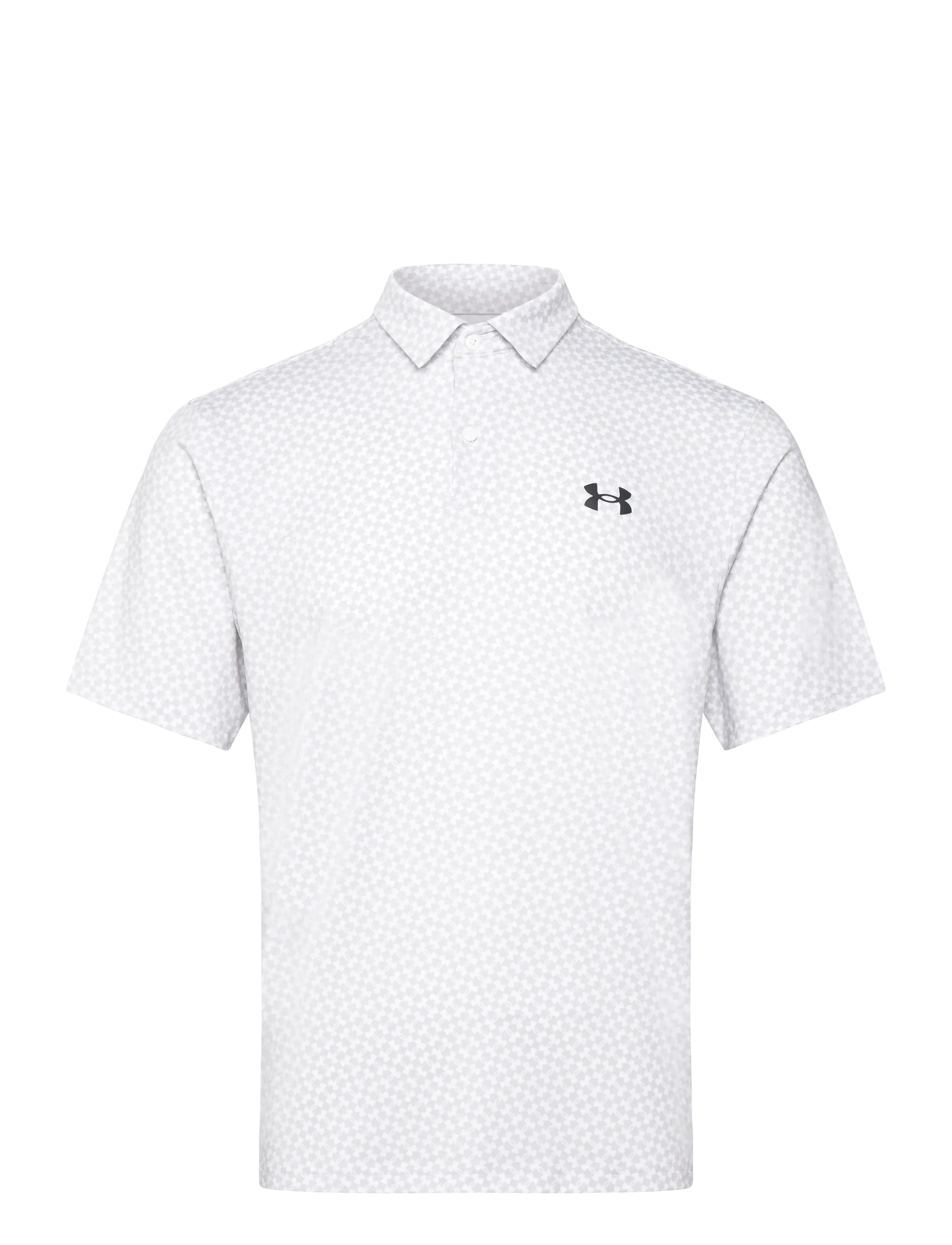 Under Armour UA T2G Printed Polo - Poloshirts - WHITE / white