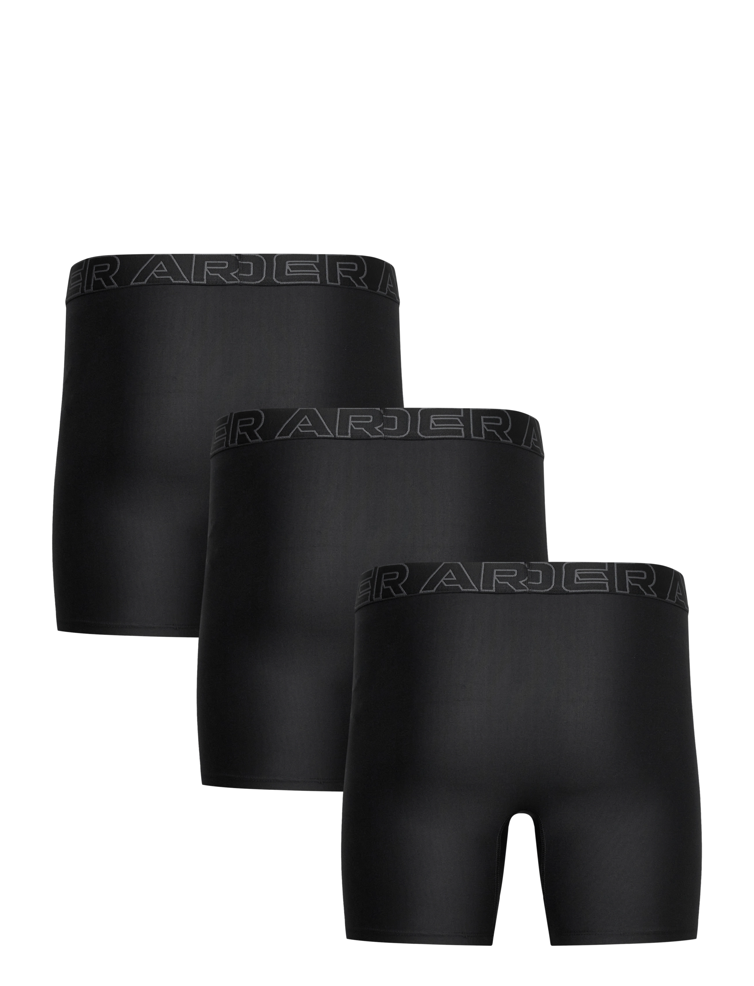 Under Armour - UA PERFORMANCE TECH - SOLID 6" 3pk - mažiausios kainos - black - 1