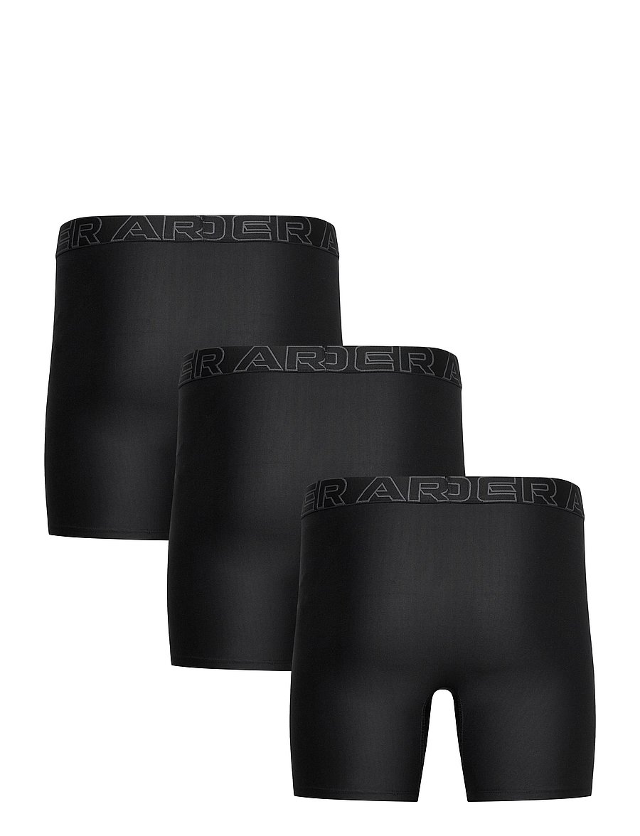 Under Armour - UA PERFORMANCE TECH - SOLID 6" 3pk - boxershorts - black - 1