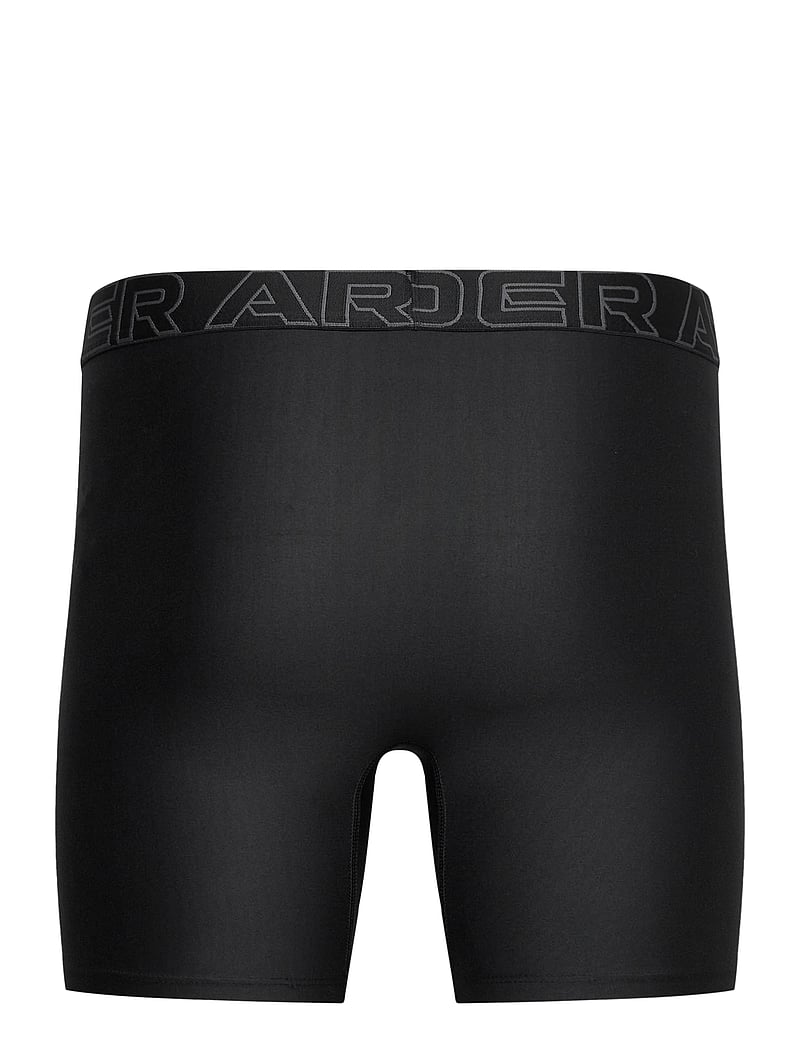 Under Armour - UA PERFORMANCE TECH - SOLID 6 IN 3PK - boxerkalsonger - black - 3