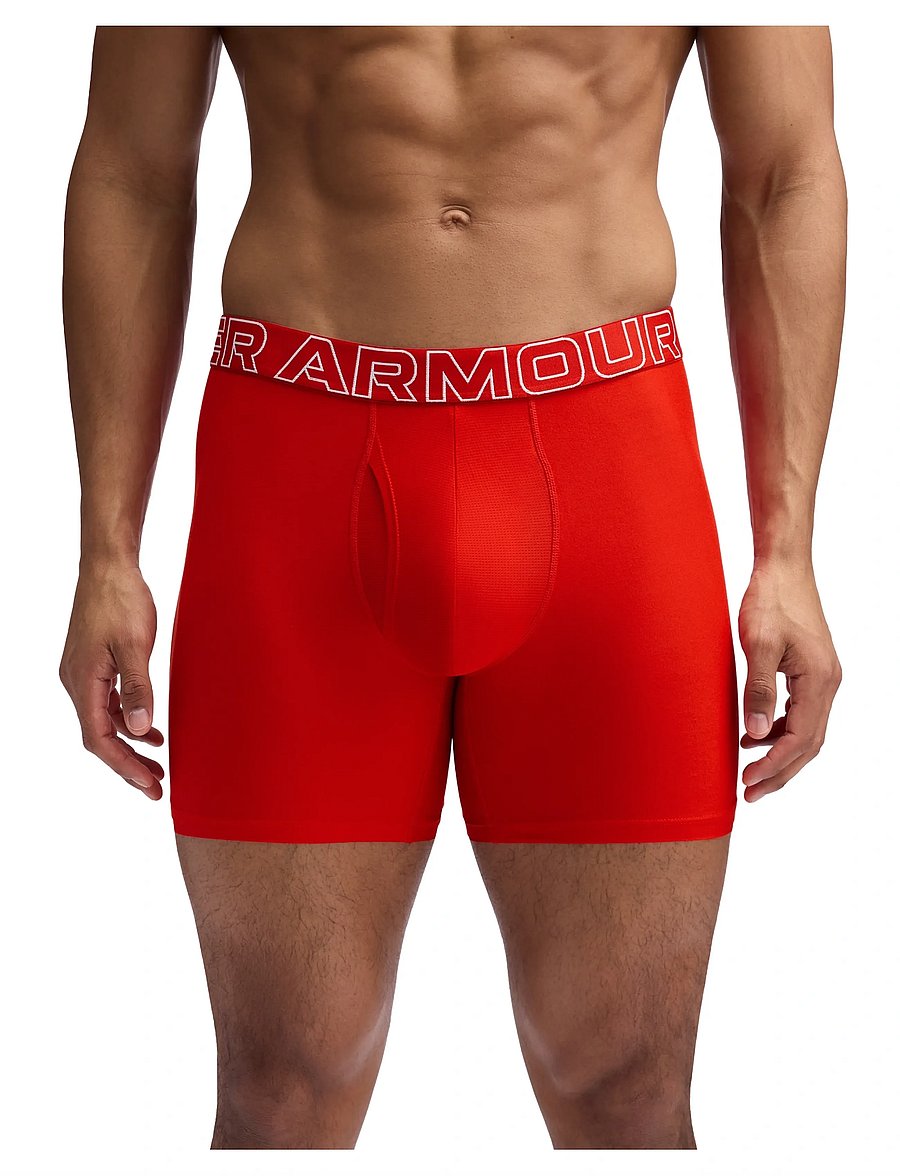 Under Armour - UA PERFORMANCE TECH - SOLID 6" 3pk - boxershorts - downpour gray - 0
