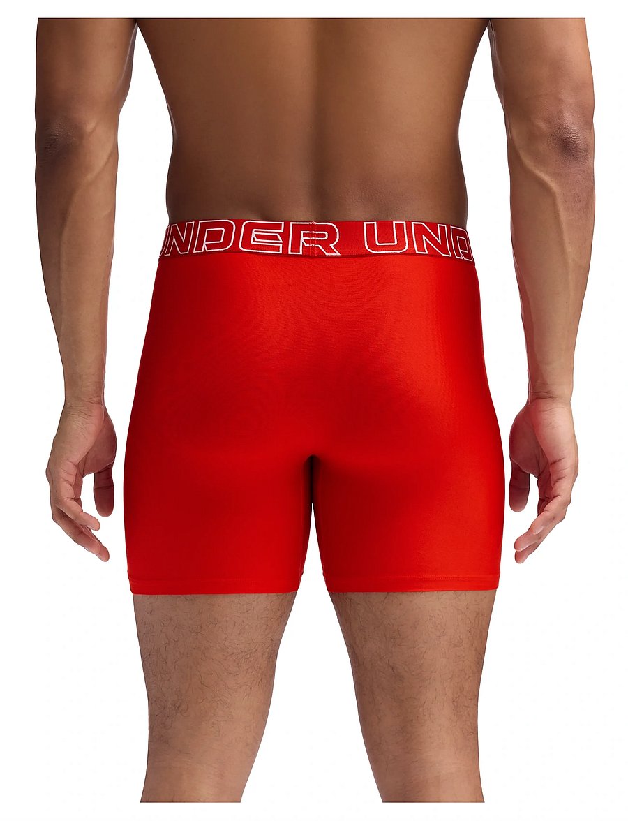 Under Armour - UA PERFORMANCE TECH - SOLID 6" 3pk - boxershorts - downpour gray - 4