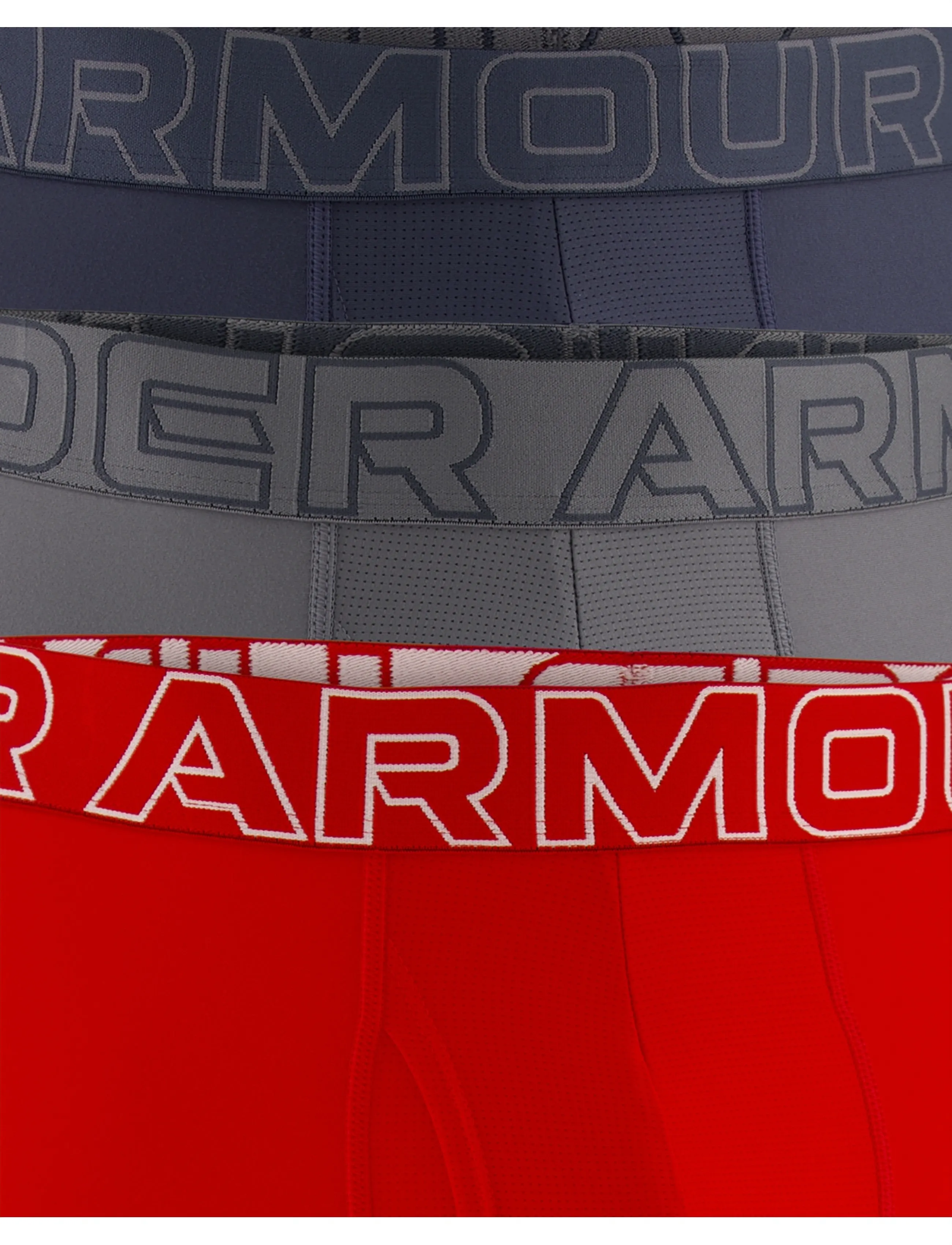 Under Armour - UA PERFORMANCE TECH - SOLID 6" 3pk - boxershorts - downpour gray - 5