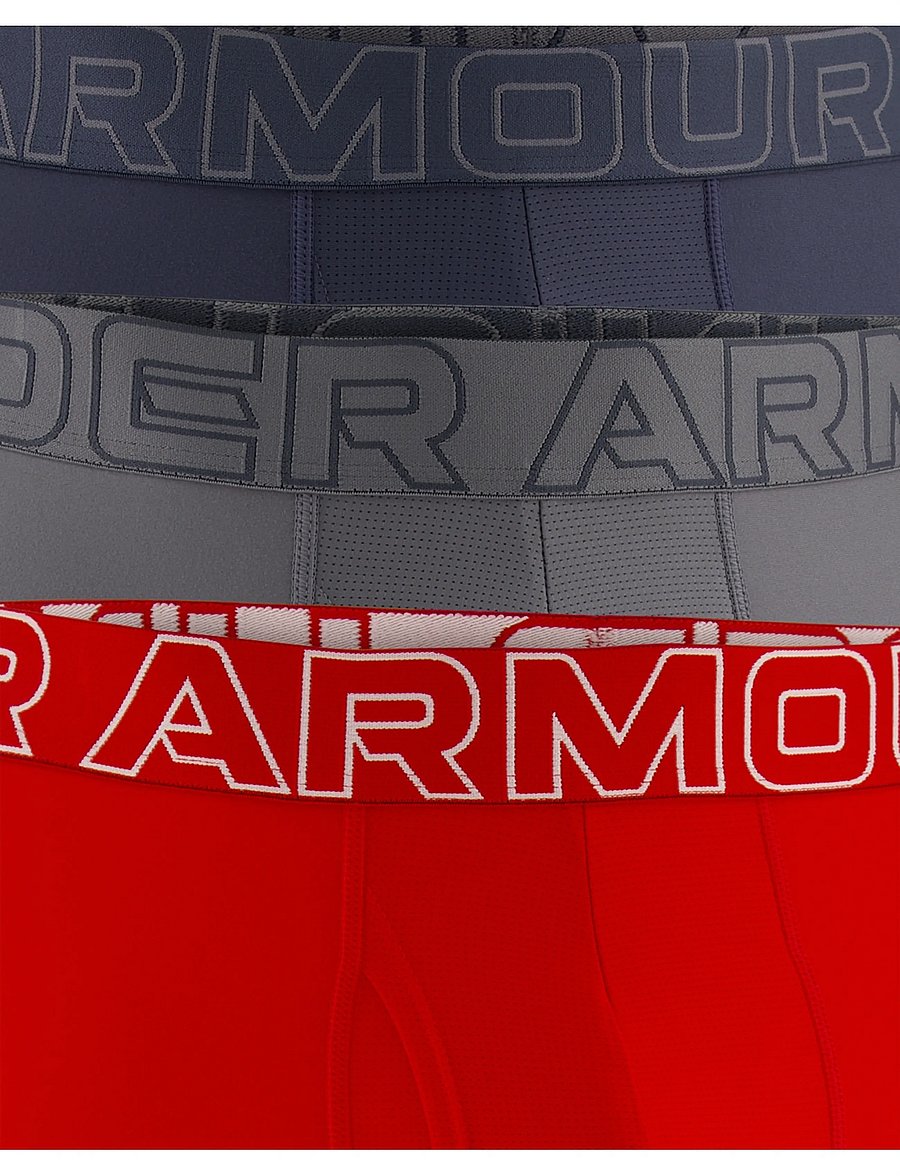Under Armour - UA PERFORMANCE TECH - SOLID 6" 3pk - boxershorts - downpour gray - 5