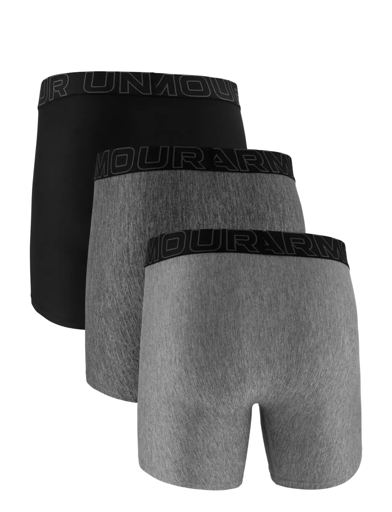 Under Armour - UA PERFORMANCE TECH - SOLID 6" 3pk - boxershorts - steel - 2