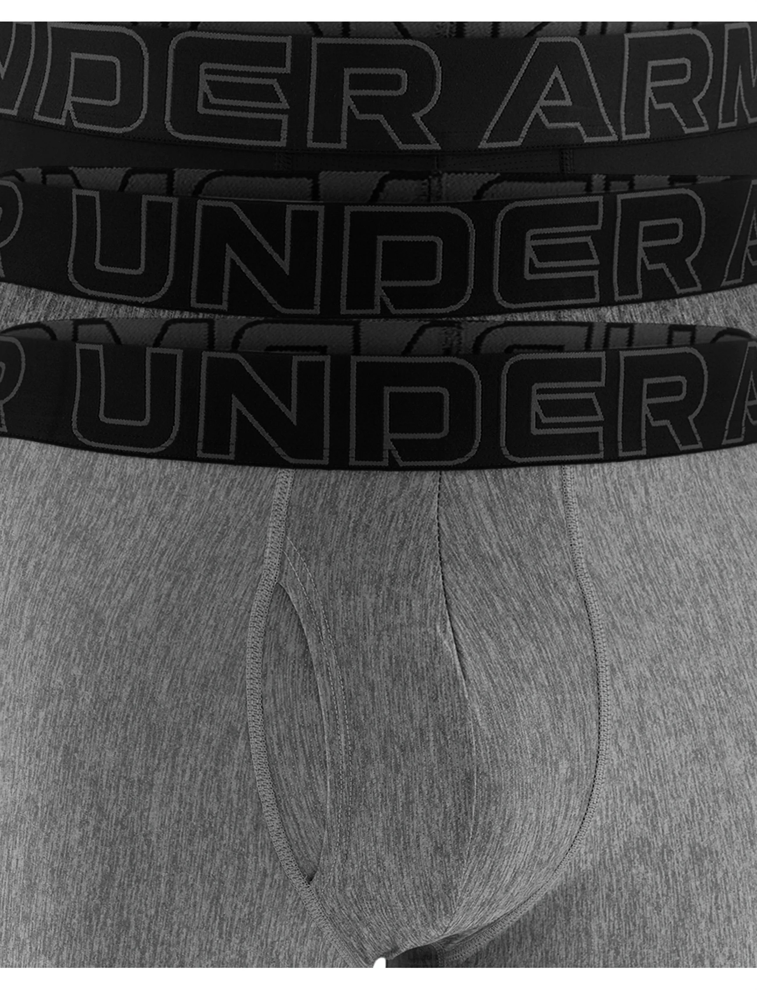 Under Armour - UA PERFORMANCE TECH - SOLID 6" 3pk - boxershorts - steel - 4