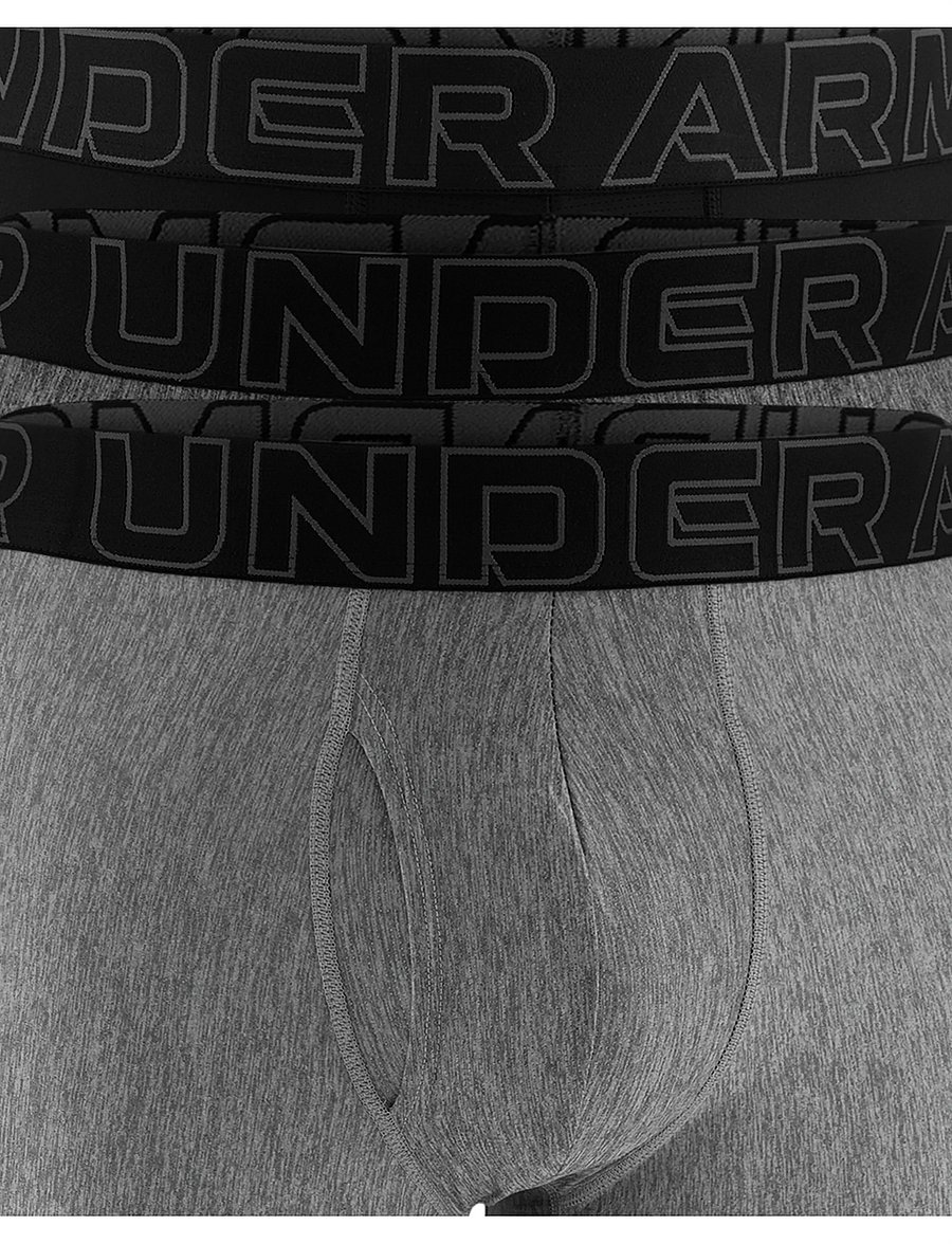 Under Armour - UA PERFORMANCE TECH - SOLID 6" 3pk - boxershorts - steel - 4