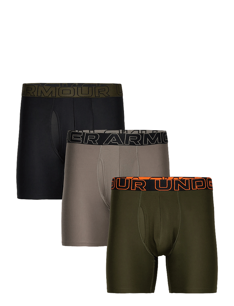Under Armour - UA PERFORMANCE TECH - SOLID 6" 3pk - boxerkalsonger - taupe dusk - 1