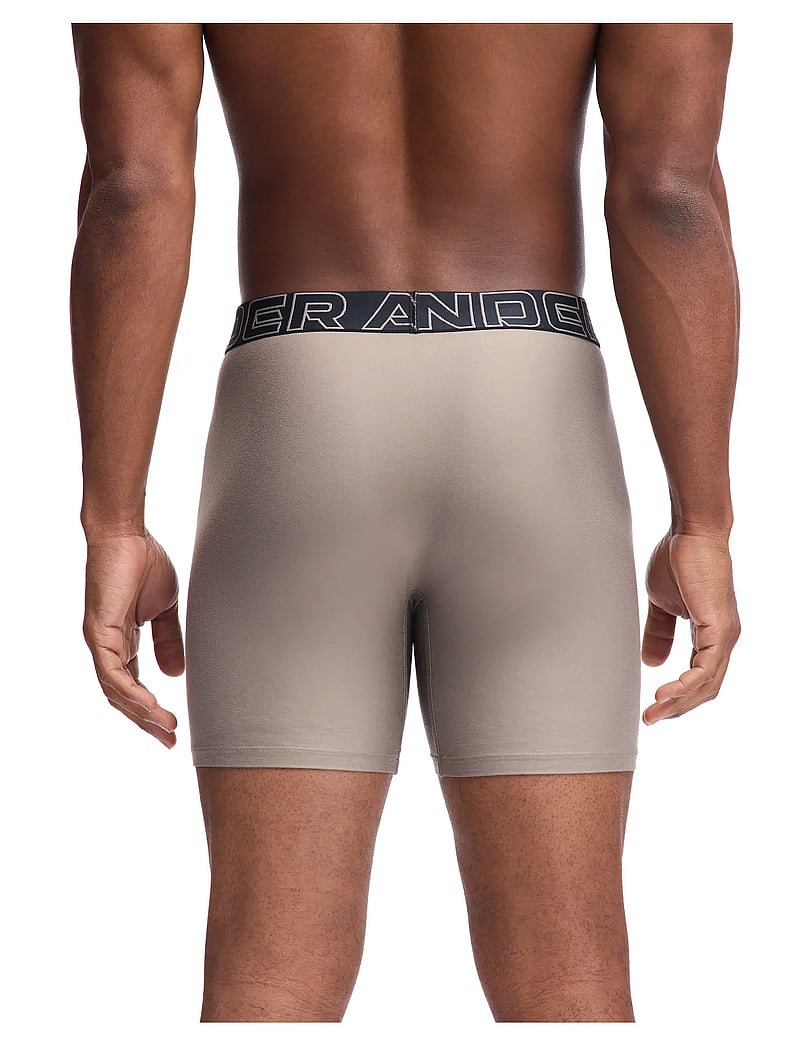 Under Armour - UA PERFORMANCE TECH - SOLID 6" 3pk - boxerkalsonger - taupe dusk - 2