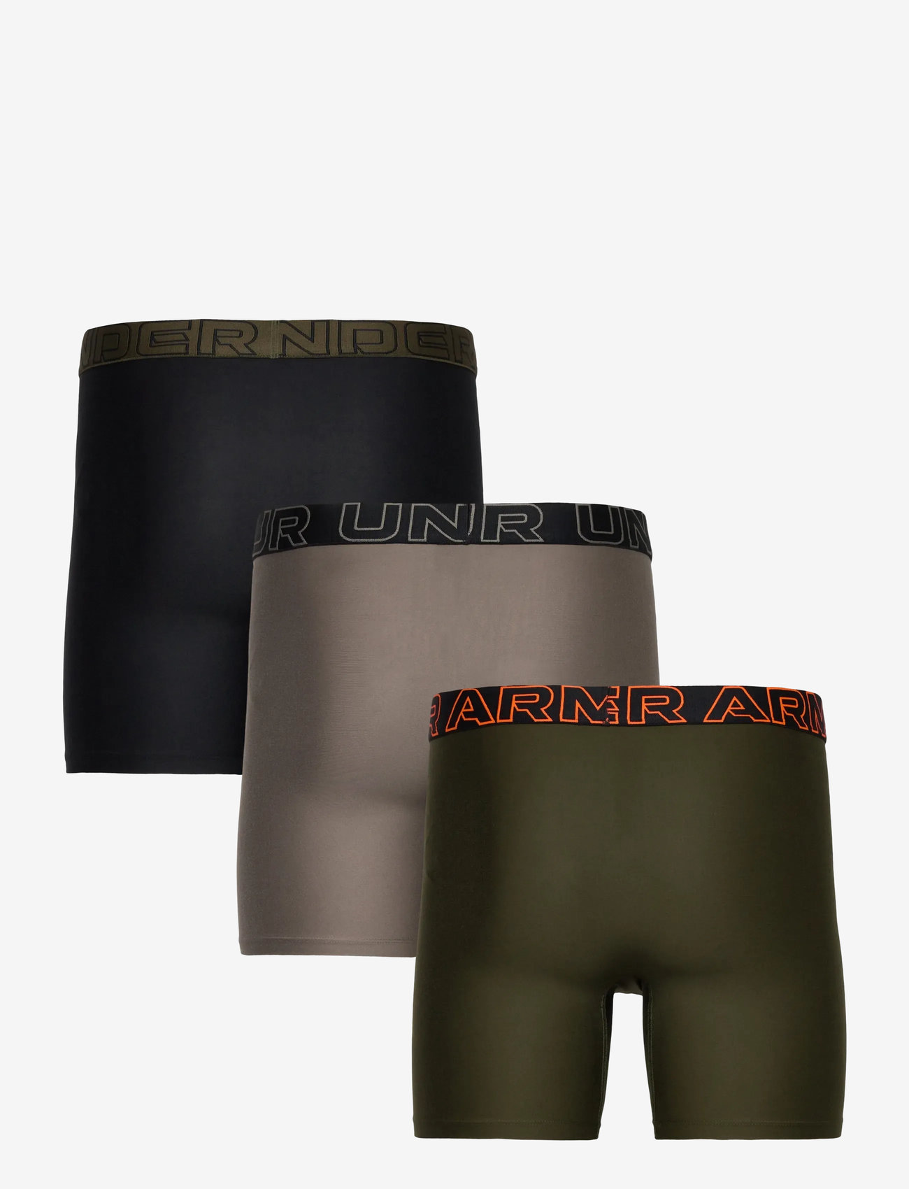 Under Armour - UA PERFORMANCE TECH - SOLID 6" 3pk - boxerkalsonger - taupe dusk - 3