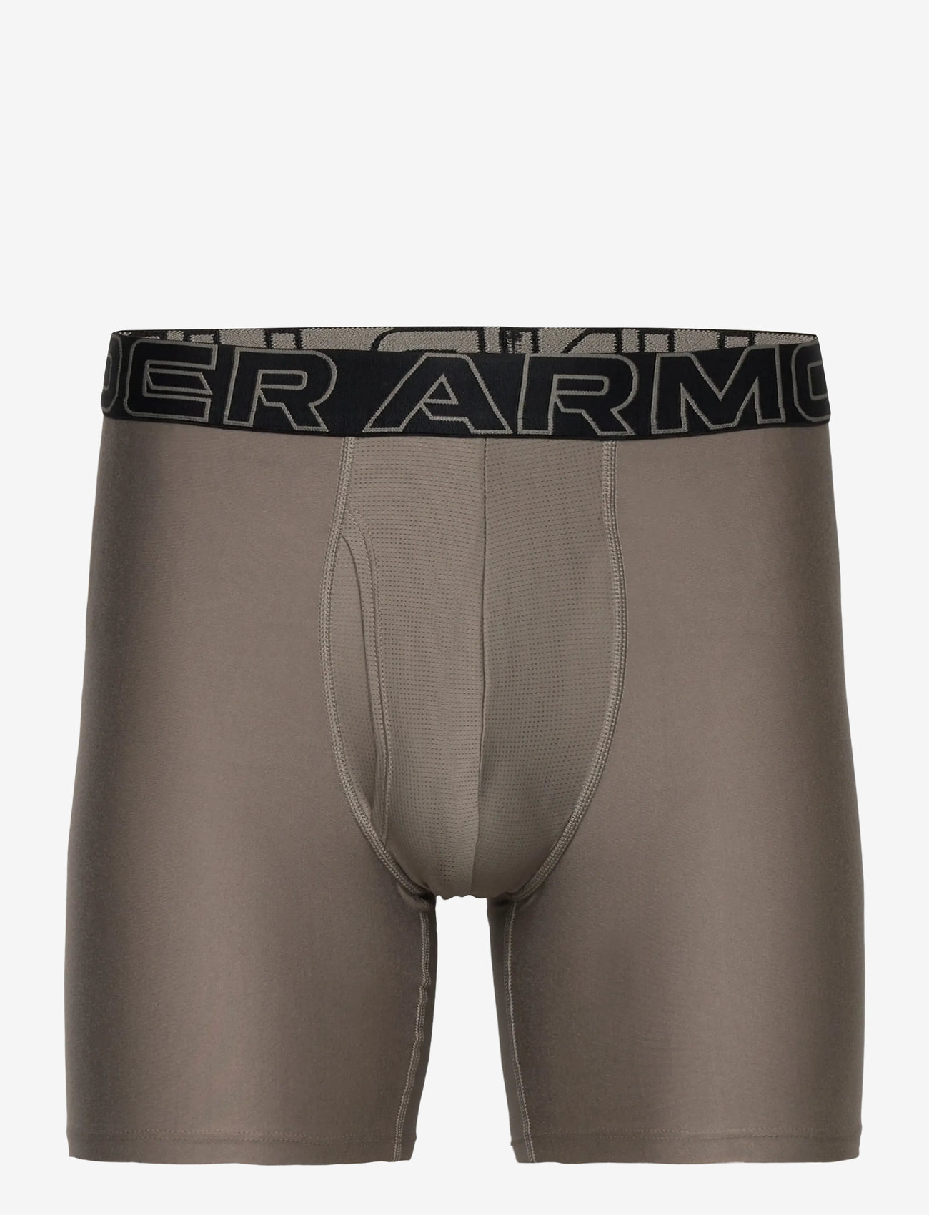 Under Armour - UA PERFORMANCE TECH - SOLID 6" 3pk - boxerkalsonger - taupe dusk - 4