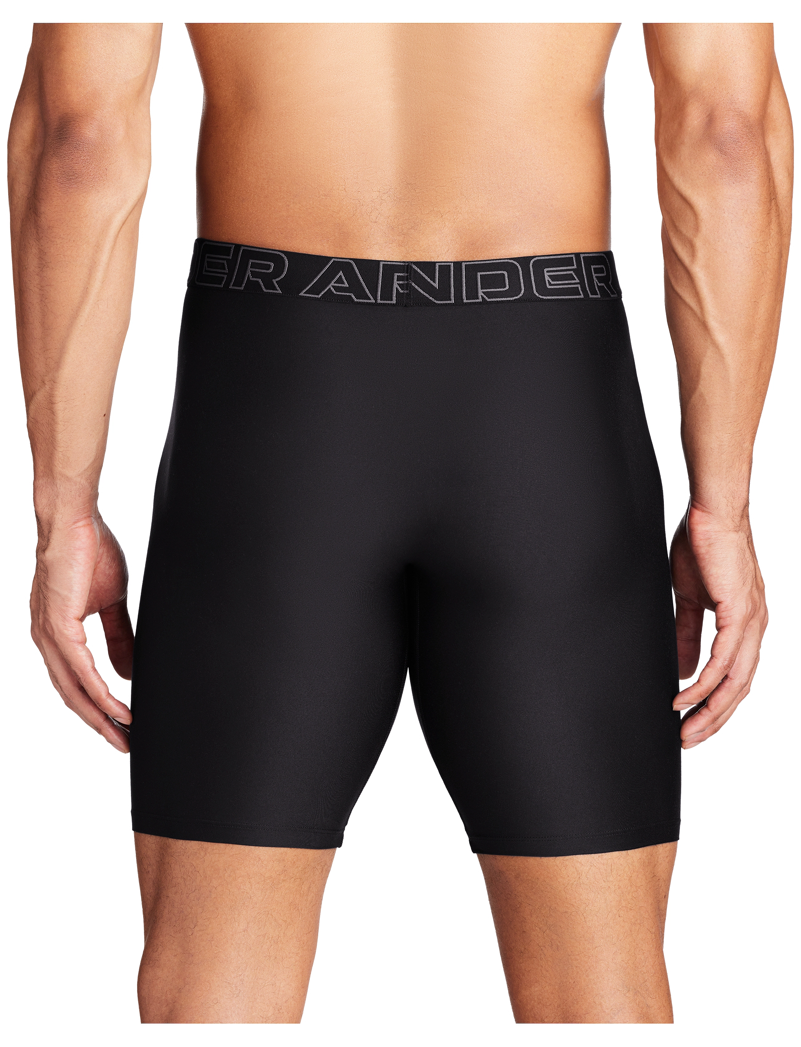 Under Armour - UA PERFORMANCE TECH - SOLID 9" 3pk - bokseršorti - black - 2