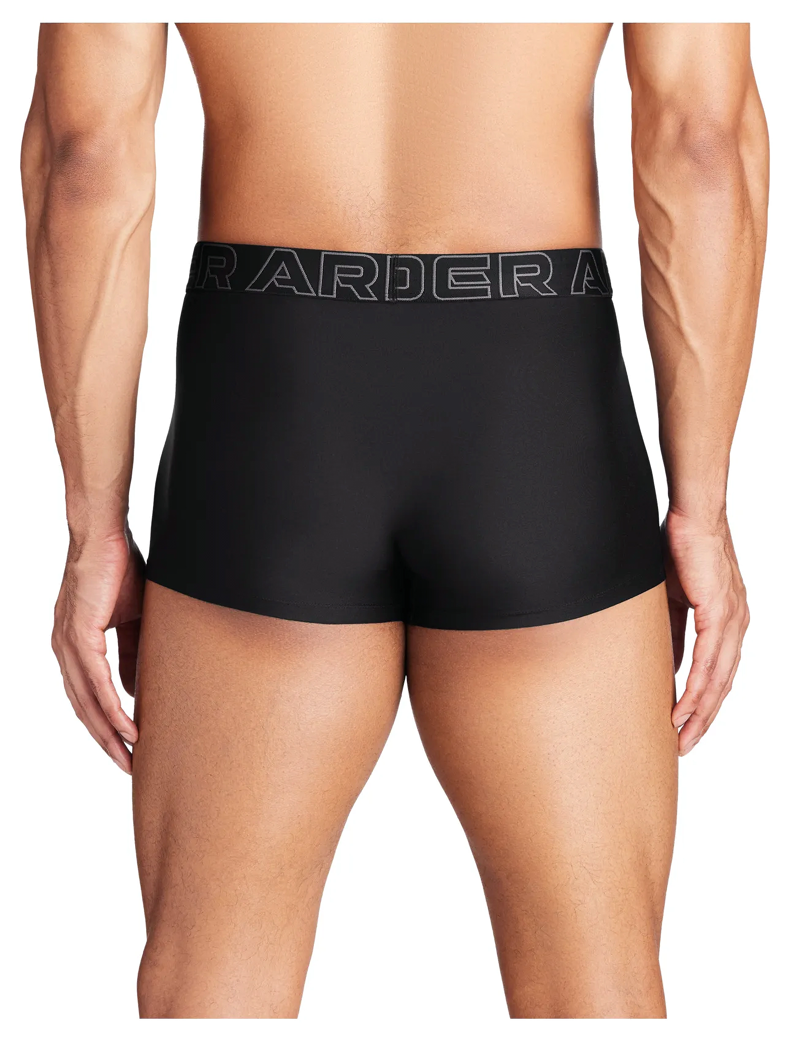 Under Armour - UA PERFORMANCE TECH - SOLID 3" 3pk - laagste prijzen - black - 2