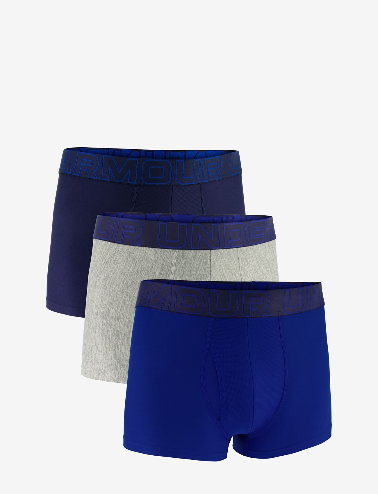 UNDER ARMOUR Ua Performance Tech - Solid 3" 3Pk Patterned - XL - Herren