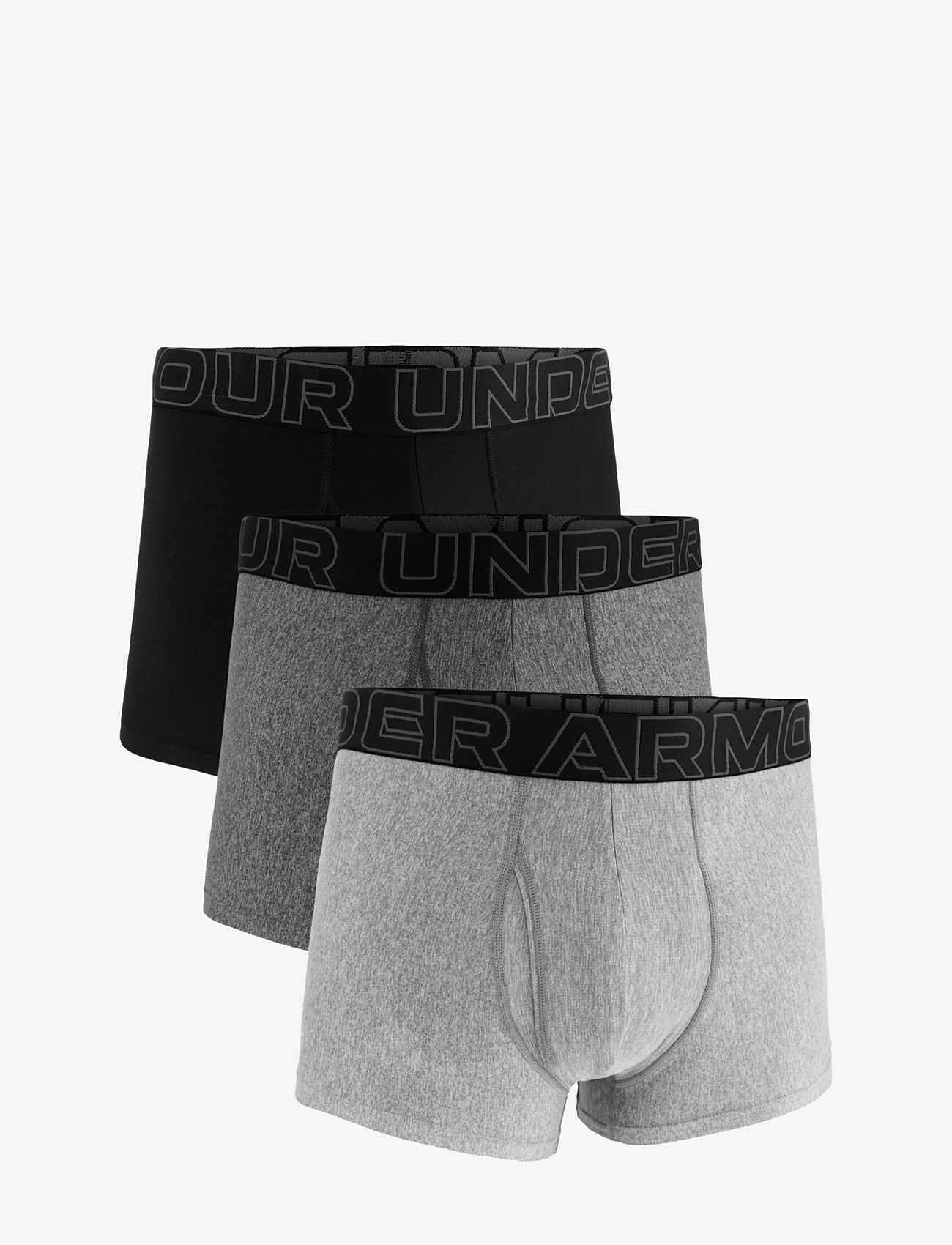 Under Armour - UA PERFORMANCE TECH - SOLID 3" 3pk - boxerkalsonger - steel - 1