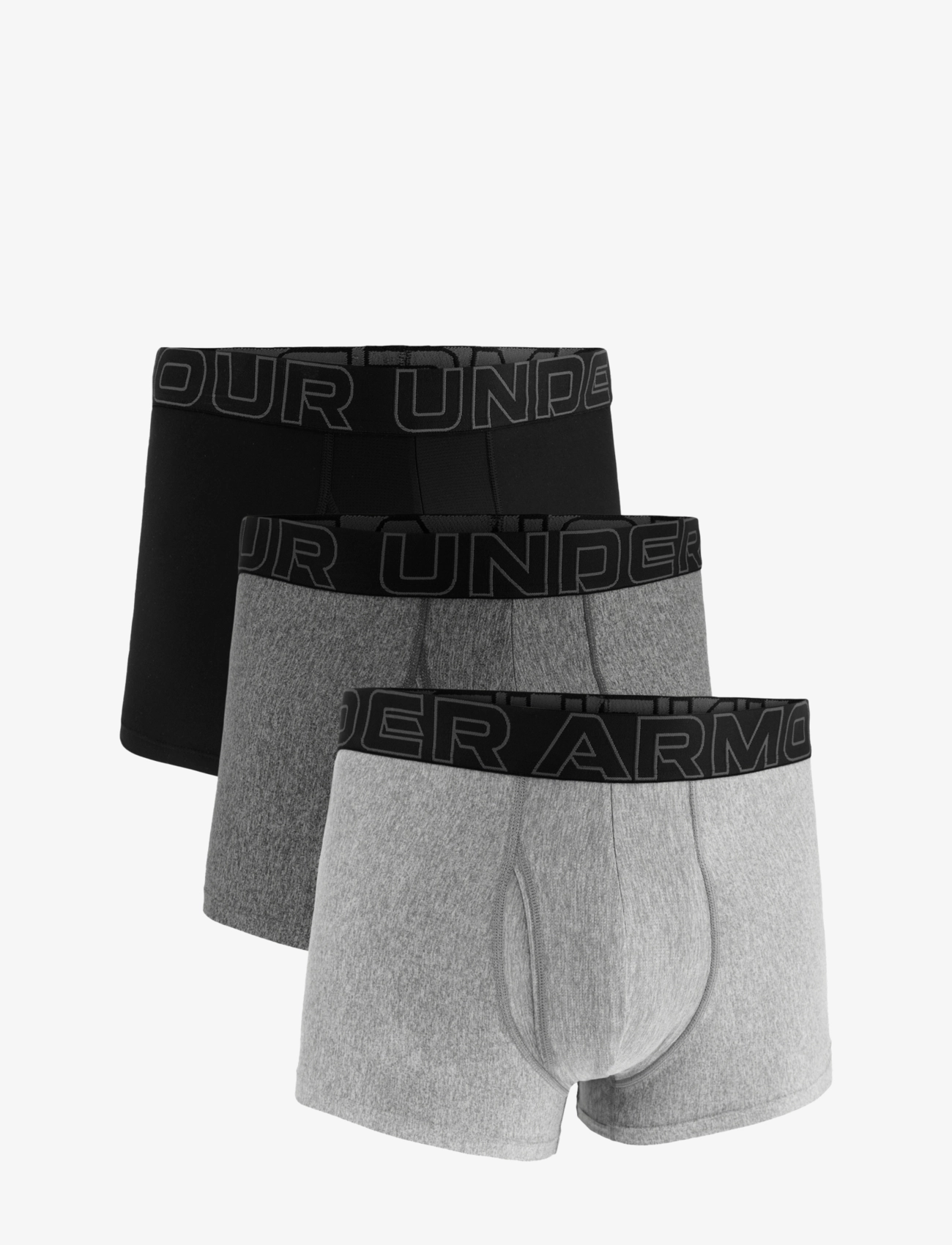 UA PERFORMANCE TECH - SOLID 3" 3pk - STEEL