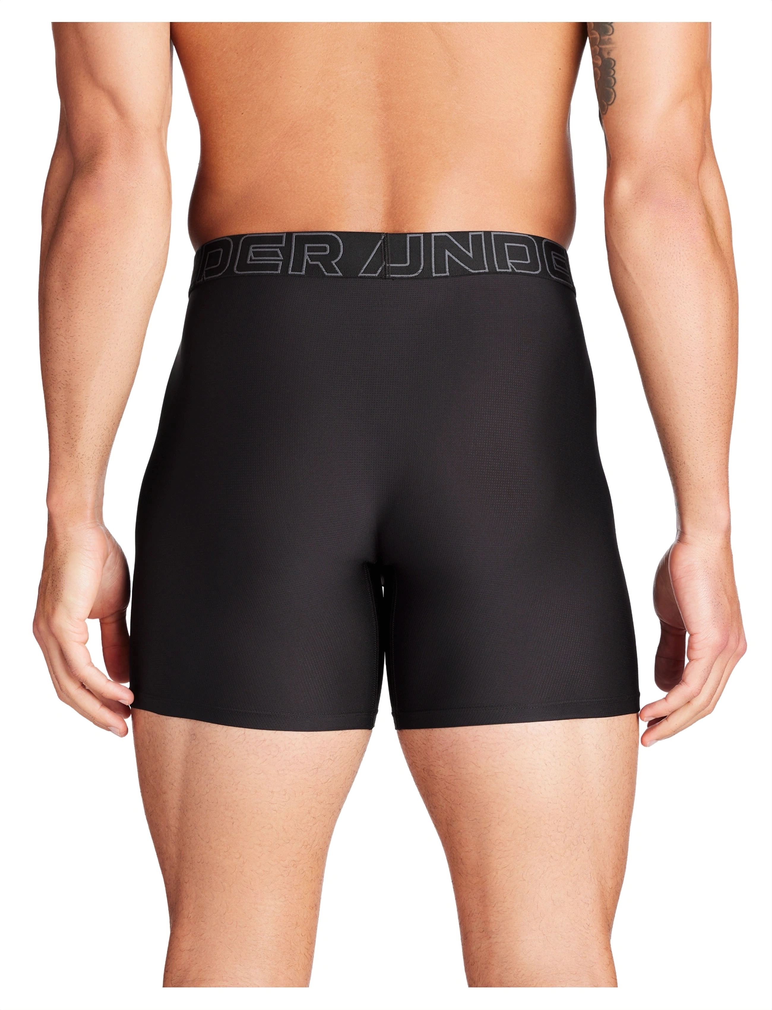 Under Armour - UA PERFORMANCE TECH MESH -SOLID 6" 3pk - die niedrigsten preise - black - 2