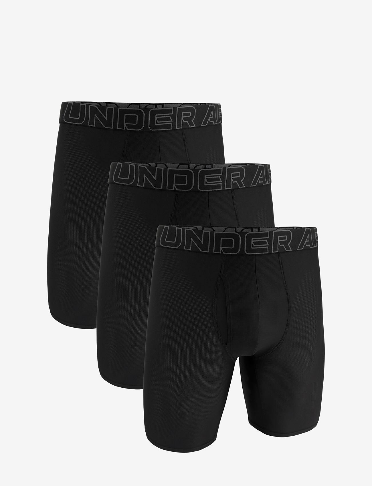 Under Armour - UA PERFORMANCE TECH MESH -SOLID 9" 3pk - boxershorts - black - 0