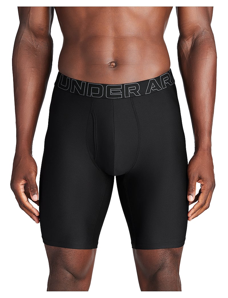 Under Armour - UA PERFORMANCE TECH MESH -SOLID 9" 3pk - bokserki - black - 0