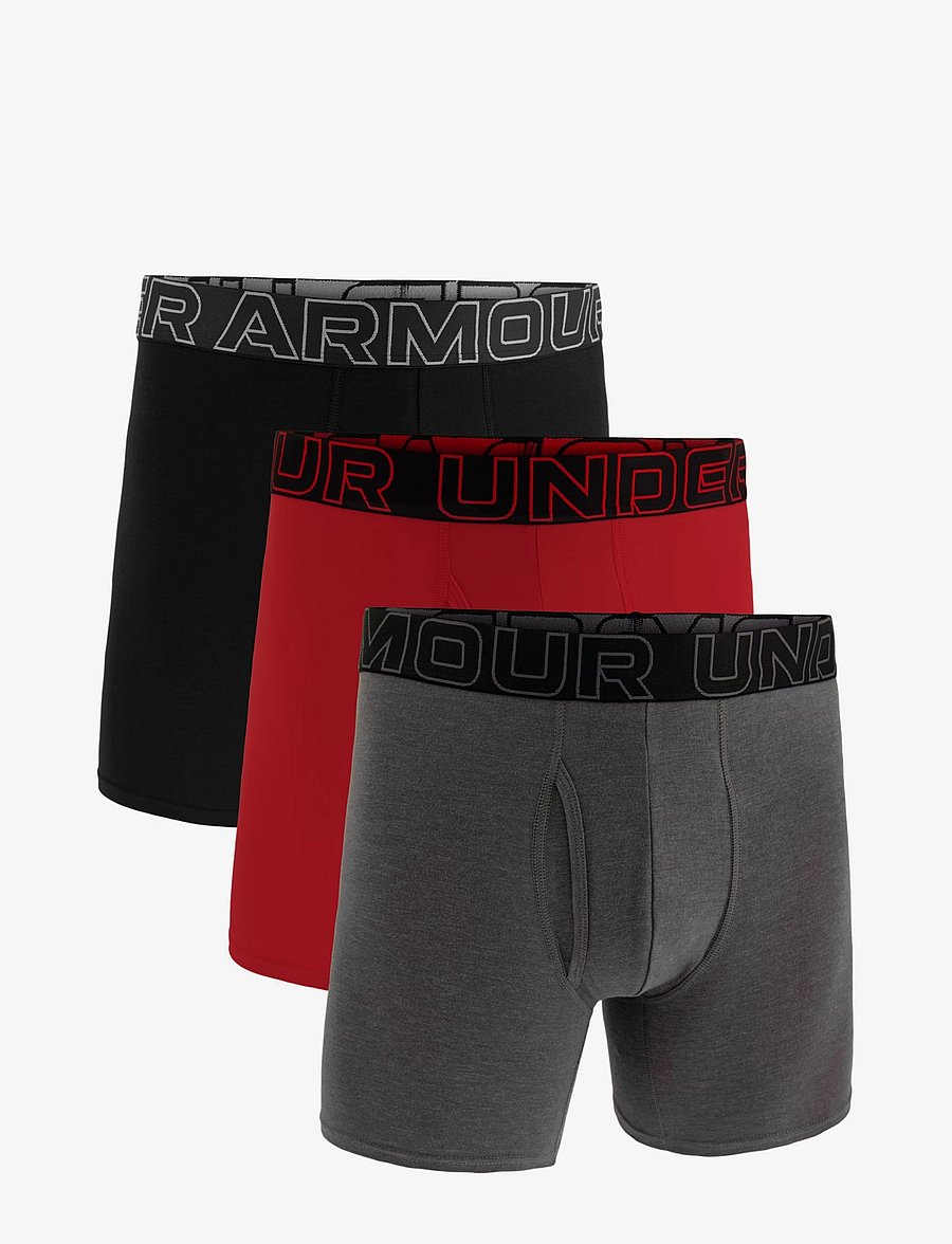 Under Armour - UA PERFORMANCE COTTON - SOLID 6" 3pk - boxershorts - castlerock - 1