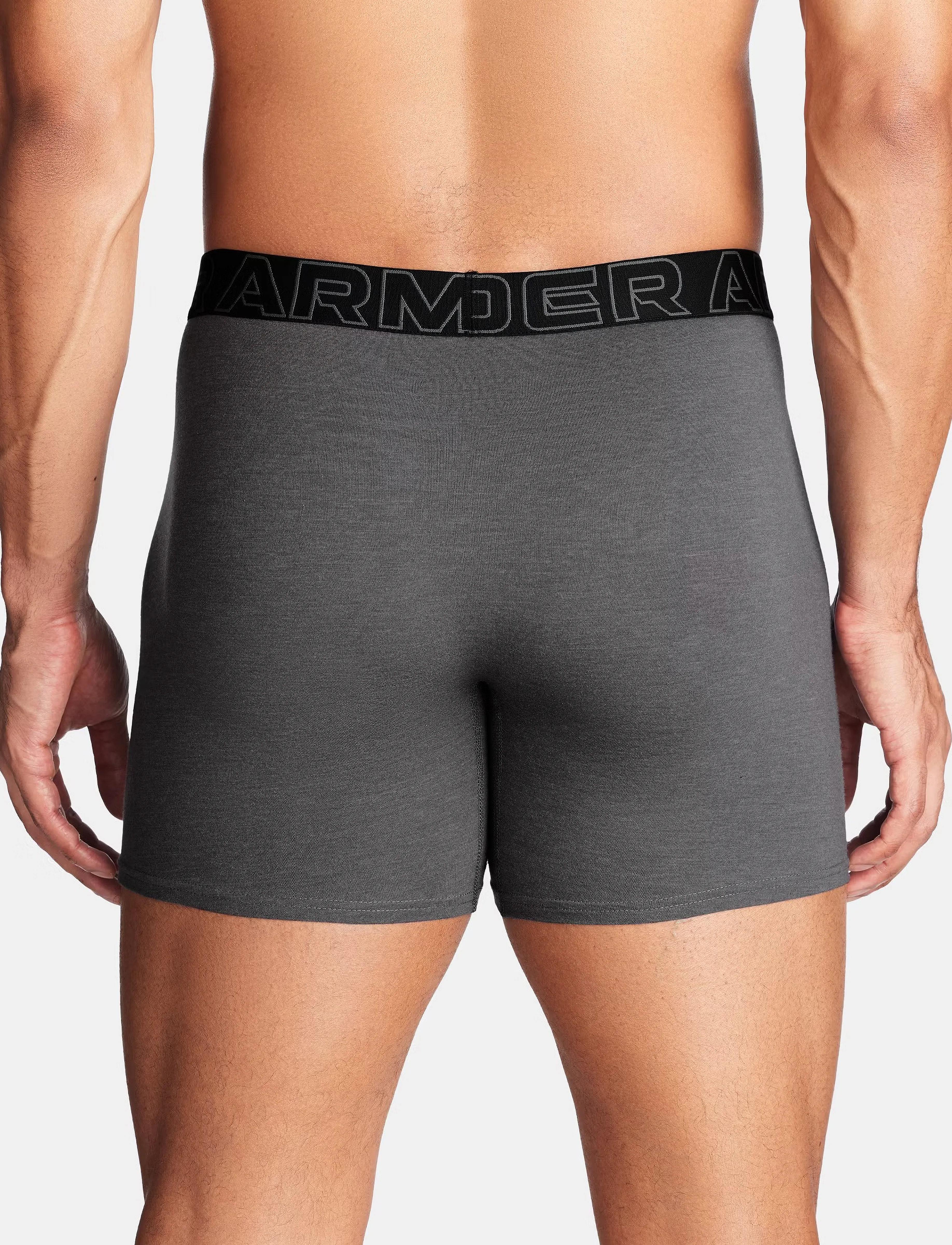 Under Armour - UA PERFORMANCE COTTON - SOLID 6" 3pk - boxershorts - castlerock - 2