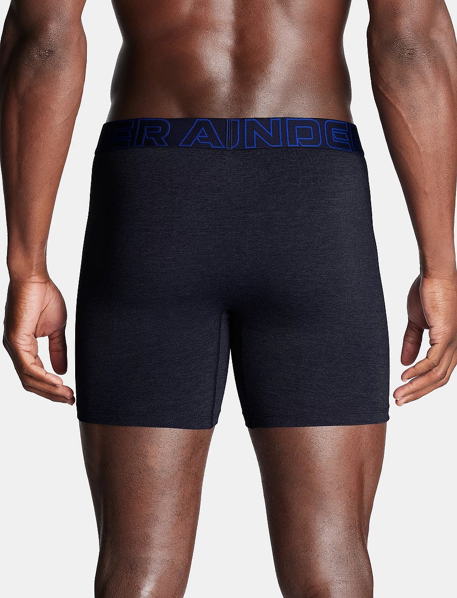 Under Armour - UA PERFORMANCE COTTON - SOLID 6" 3pk - boxers - midnight navy - 3