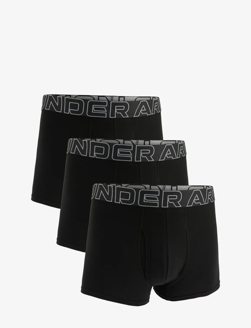 Under Armour - UA PERFORMANCE COTTON - SOLID 3 IN 3PK - boxer briefs - black - 1