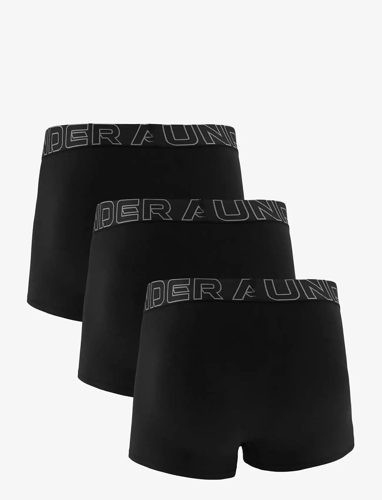 Under Armour - UA PERFORMANCE COTTON - SOLID 3" 3pk - boxer-nærföt - black - 2