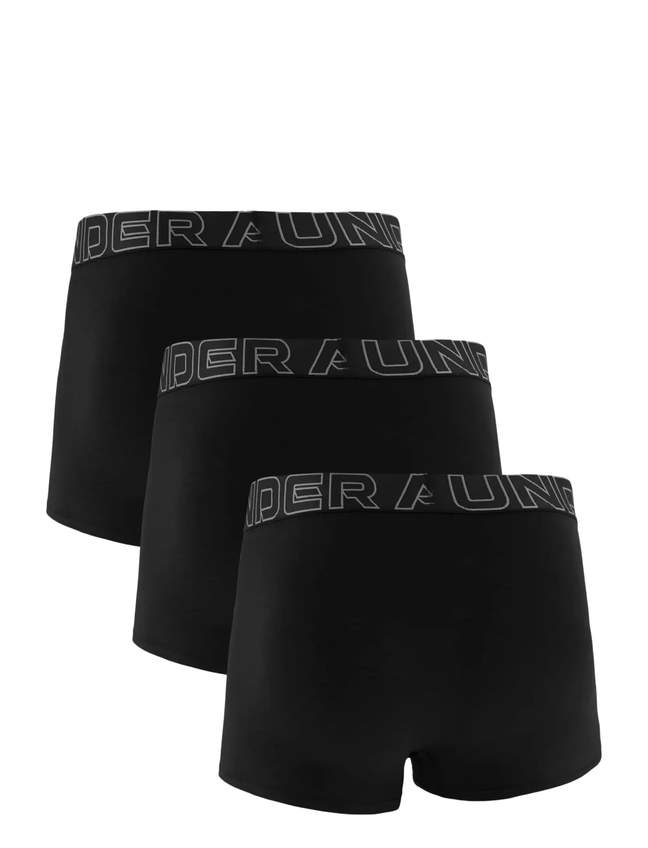 Under Armour - UA PERFORMANCE COTTON - SOLID 3" 3pk - boxershorts - black - 2