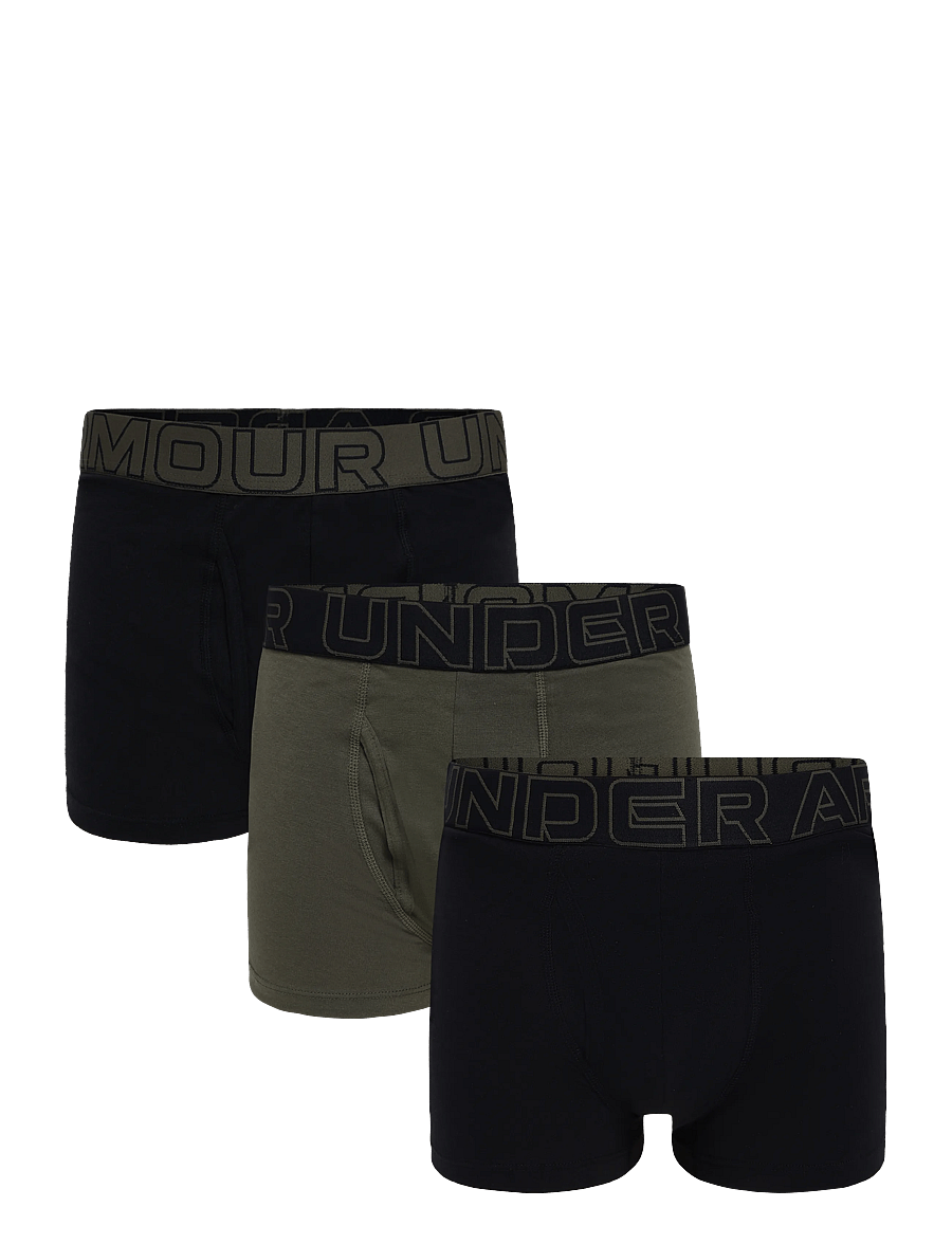 Under Armour - UA PERFORMANCE COTTON - SOLID 3" 3pk - boxershorts - black - 1