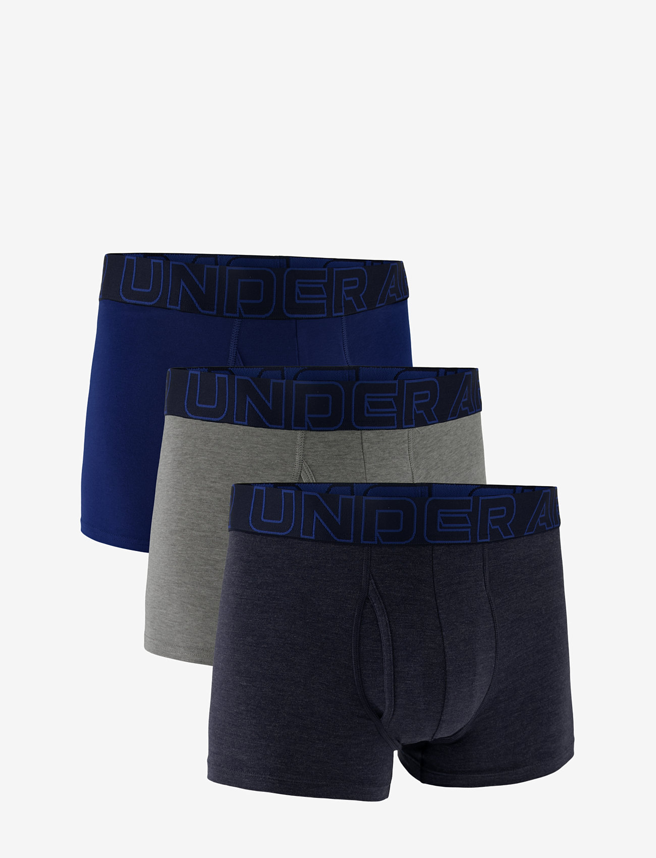 Under Armour - UA PERFORMANCE COTTON - SOLID 3" 3pk - boxershorts - midnight navy heather - 1
