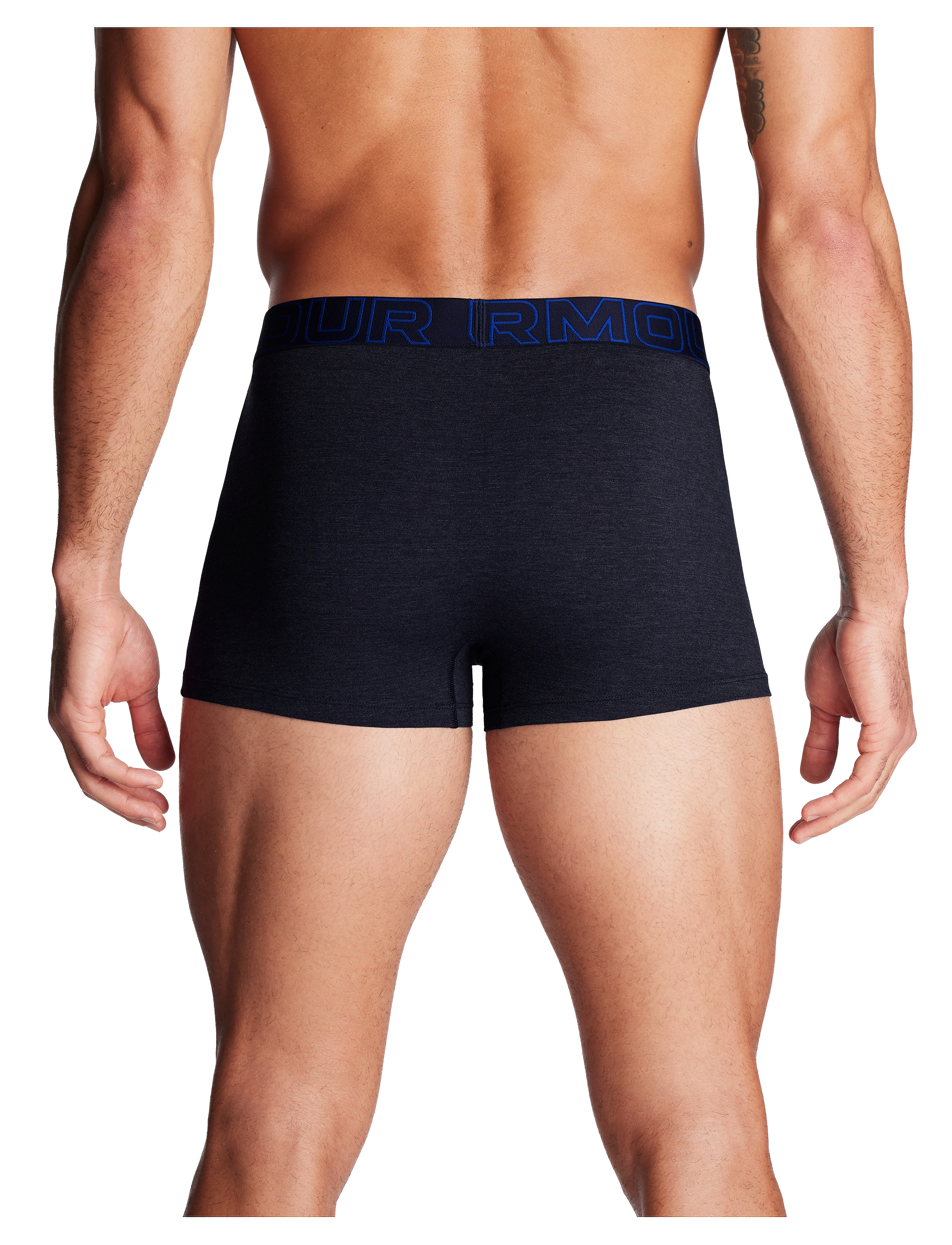 Under Armour - UA PERFORMANCE COTTON - SOLID 3" 3pk - boxershorts - midnight navy heather - 2