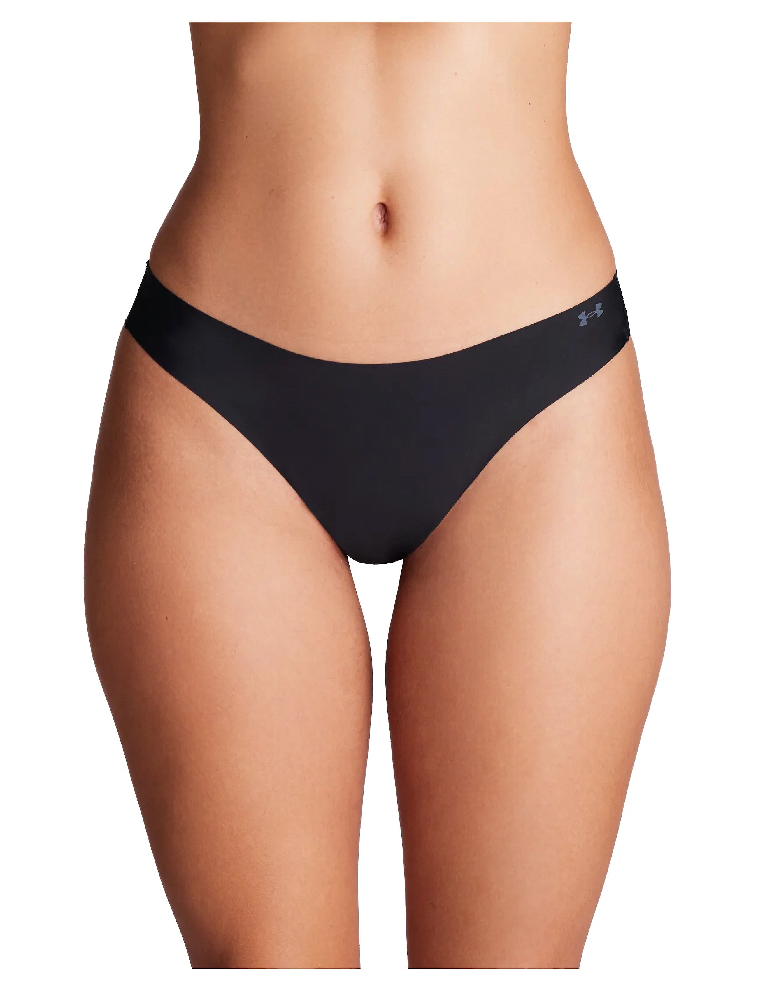 Ua Pure Stretch No Show Thong -Solid 3Pk