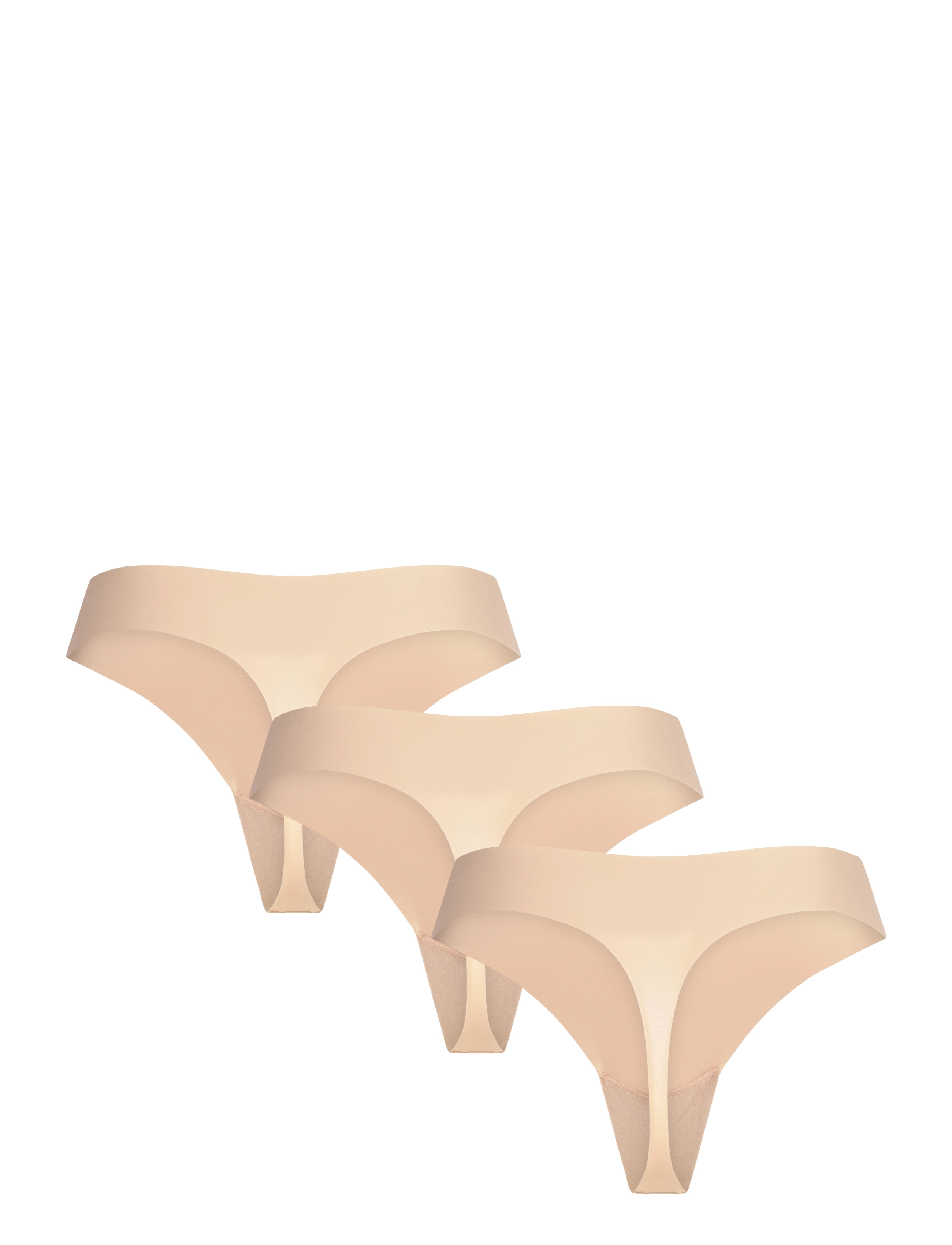 Under Armour - UA PURE STRETCH NO SHOW THONG -SOLID 3pk - unterwäsche & socken - purple - 4