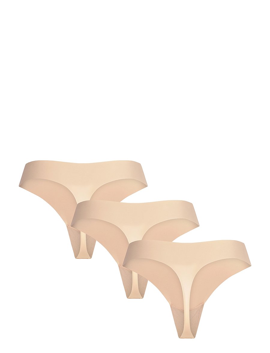 Under Armour - UA PURE STRETCH NO SHOW THONG -SOLID 3pk - unterwäsche & socken - purple - 4