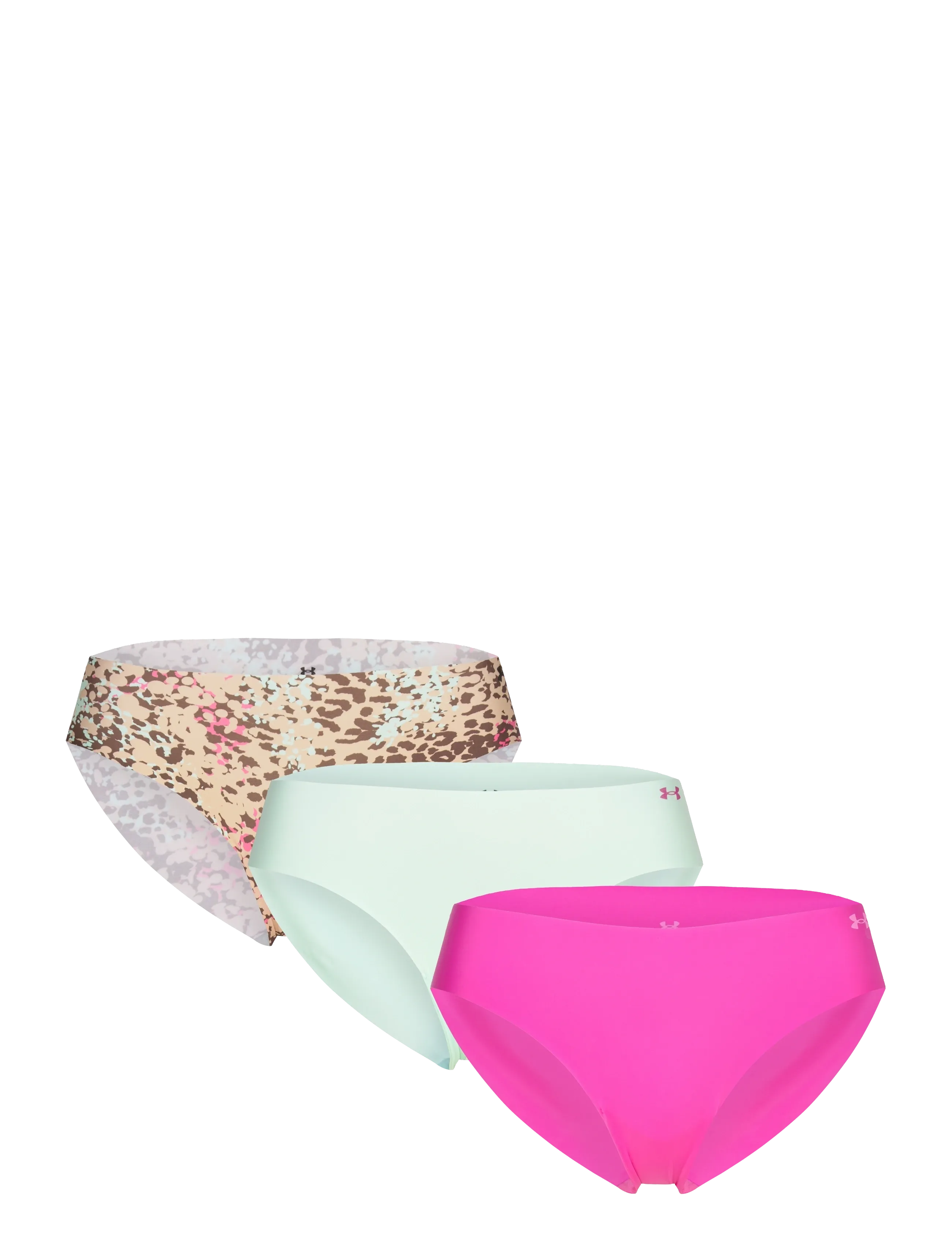 Under Armour UA PURE STRETCH NO SHOW BIKINI-PRINT 3PK - Nyheder - HUE 500 / multi
