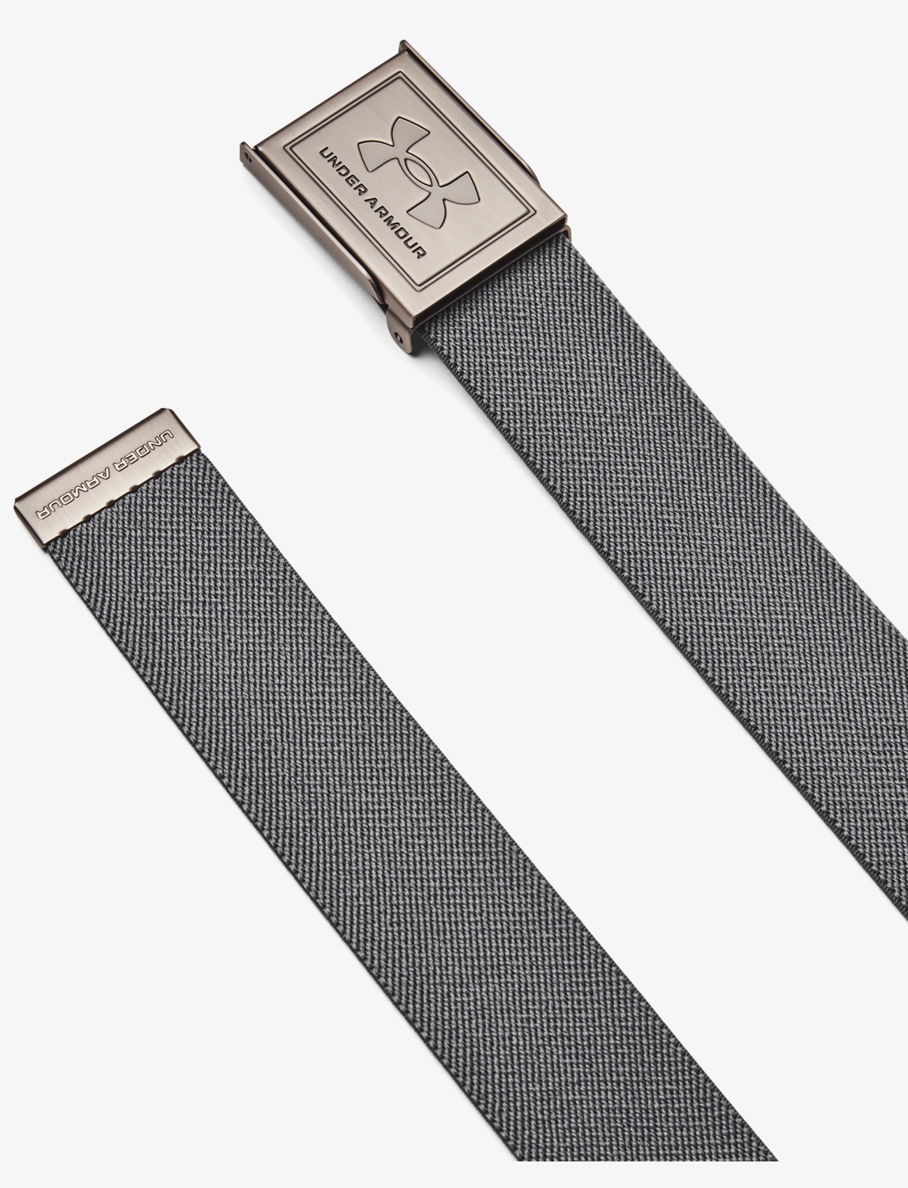 Under Armour M Drive STR Webbing Belt - Golf - CASTLEROCK / grey