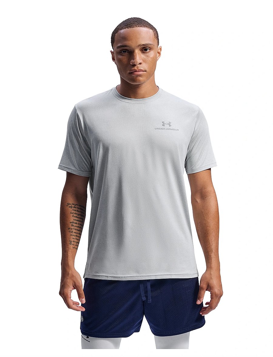 Under Armour - Vanish Energy SS - t-shirts - mod gray light heather - 0