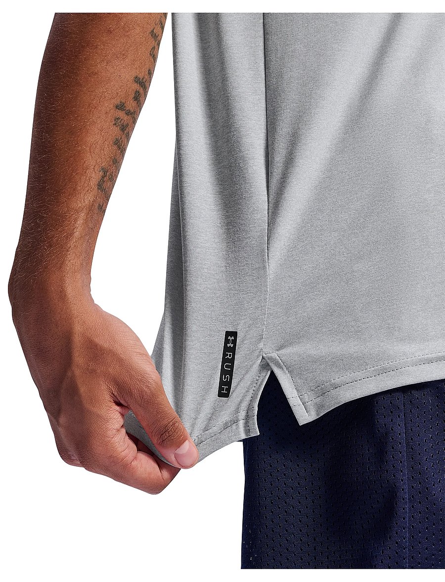 Under Armour - Vanish Energy SS - t-shirts - mod gray light heather - 5