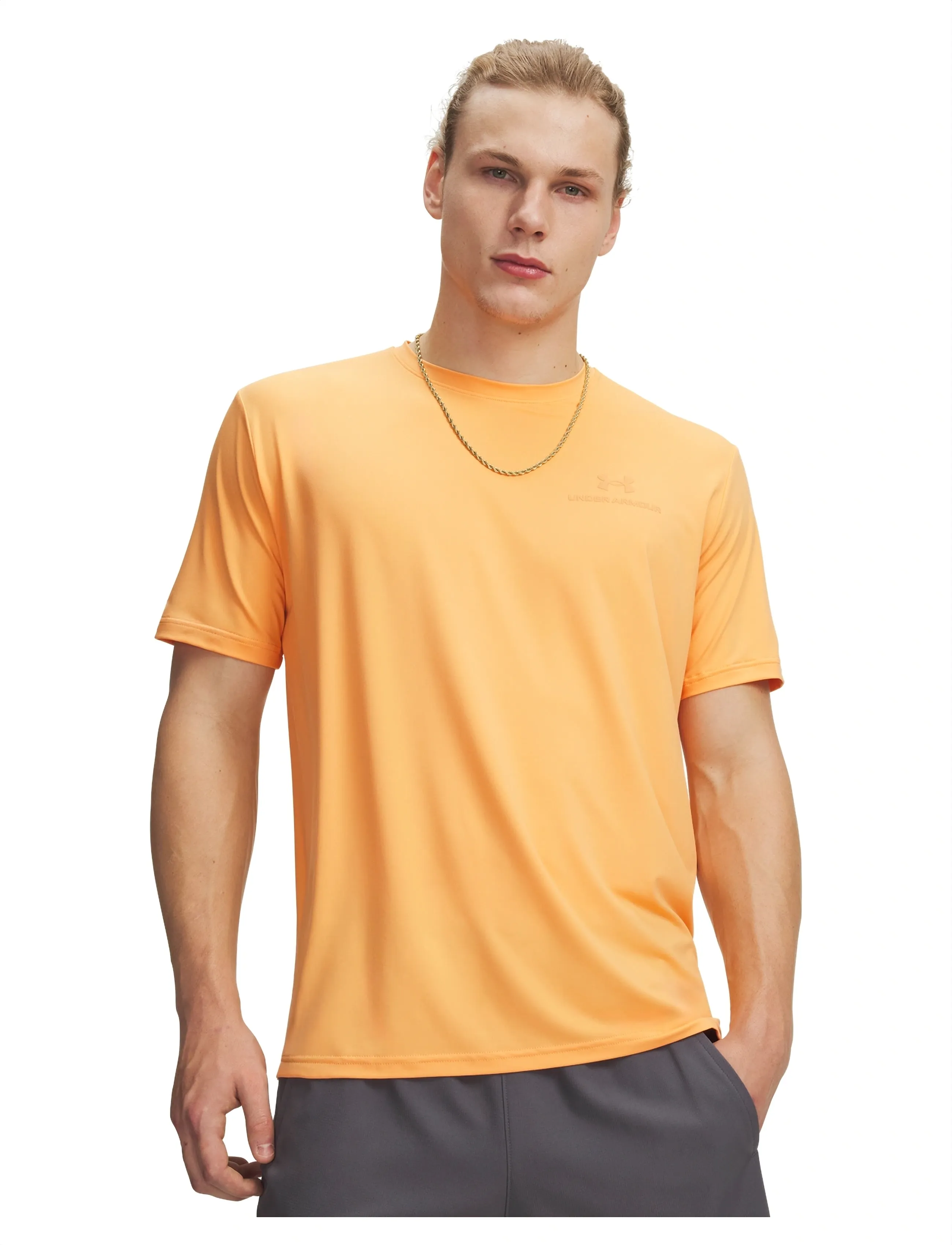 Under Armour Vanish Energy Ss, M, Orange, T-Shirts > Kortærmede, Herre