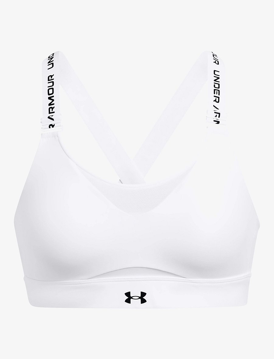 Under Armour - UA Infinity High 2.0 Bra - sports-bh'er - white - 1