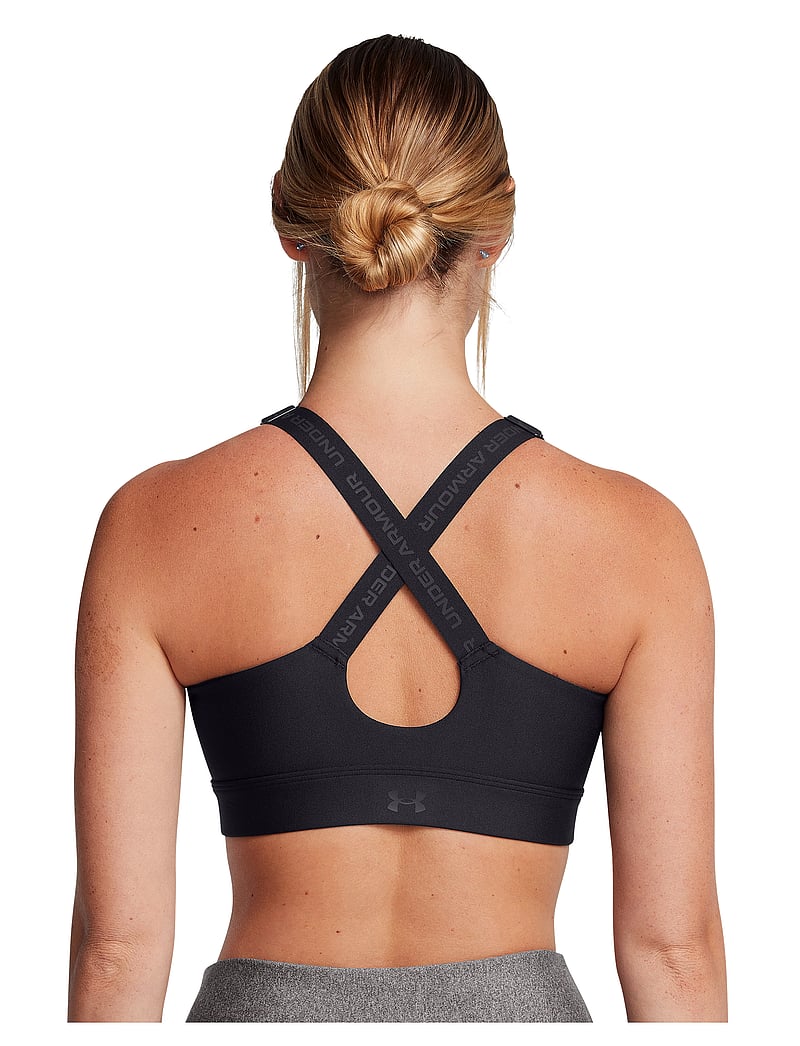 Under Armour - UA Infinity High Zip 2.0 Bra - sport bh:ar - black - 4