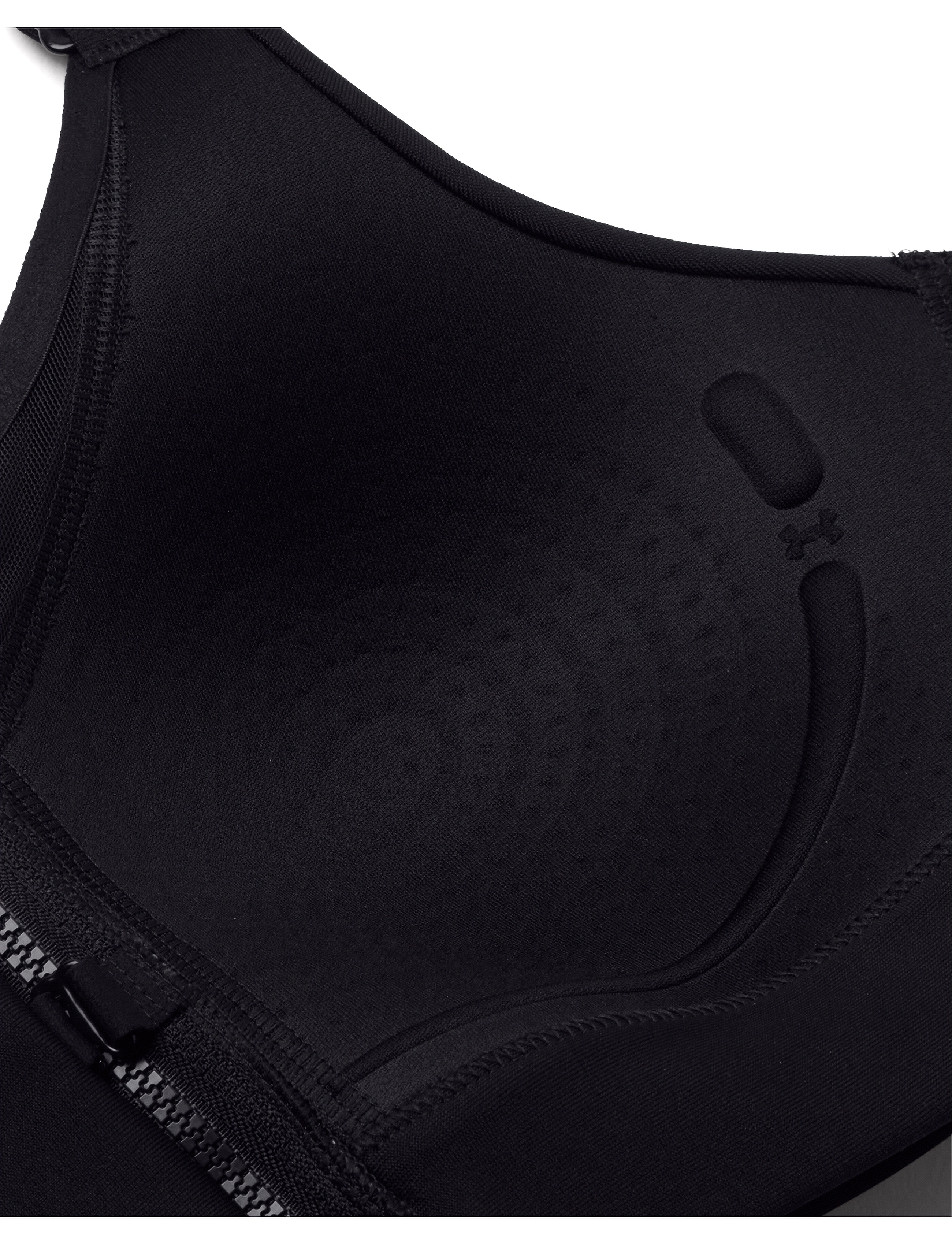 Under Armour - UA Infinity High Zip 2.0 Bra - sport-bhs - black - 5