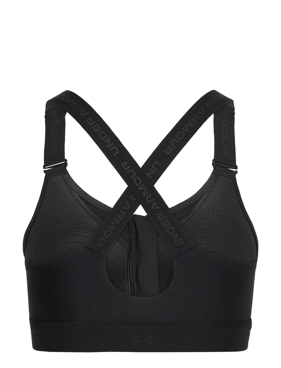 Under Armour - UA Infinity High Zip 2.0 Bra - sport-bhs - black - 3